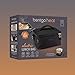 Bentgo Heat - Electric Lunch Bag & Food Warmer for Reheating Meals in Car, at Work & More - Heated Lunch Box Warmer for Adults, Students & Shift Workers, 12V/24V Auto & 120V Wall Cords (Carbon Black)