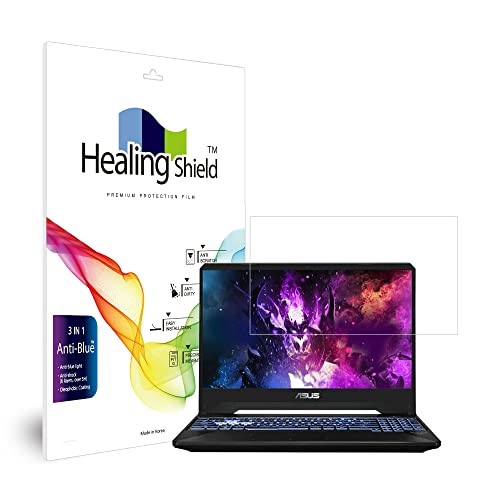 Muellery Healingshield �X�L���V�[���t���ی�t�B���� Screen Protector Eye Protection Anti UV Blue Ray Film Compatible with ASUS TUF Gaming A15 