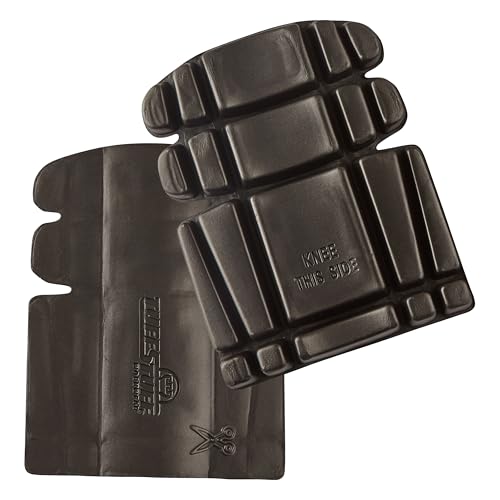 TuffStuff - Knee Pads, One Pair - Offers Extra Knee Protection & Support with Articulated Design - Increased Comfort & Flexibility - Customisable Fit - Ideal for Trade Professionals