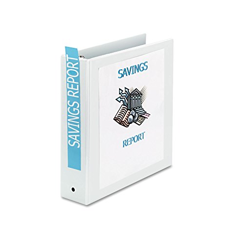 Avery 05731 Economy Round Ring View Binder, 2-Inch Cap, Letter Size, White, 1/Ea #TOP14
