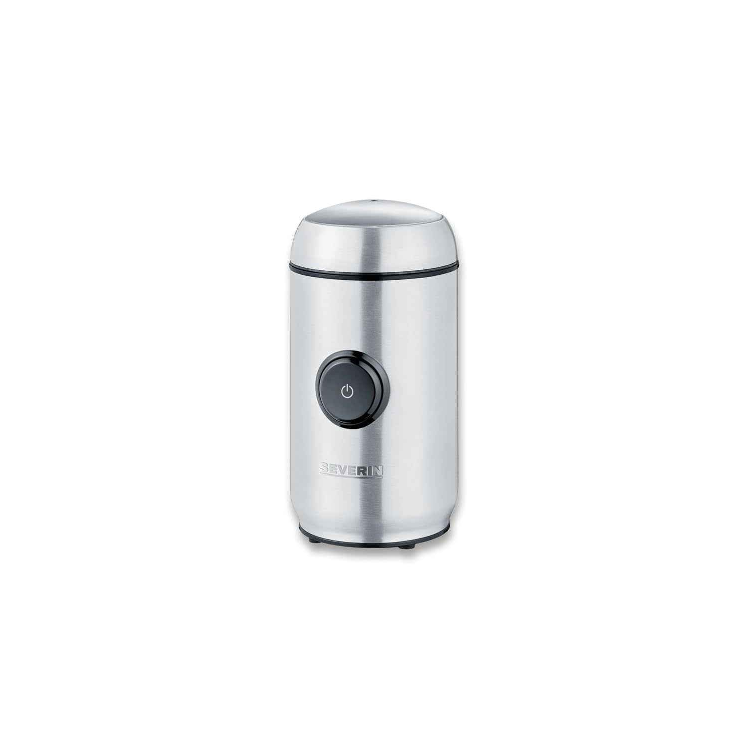 SEVERIN KM 3879 - Macinacaffè e spezie, 180 W di potenza, in acciaio INOX spazzolato, colore: Nero