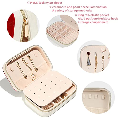 Boîte à bijoux de voyage contre colliers emmêlés : solution compacte - 4