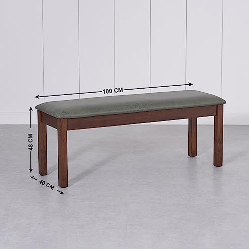 Image of Home Centre | Harmony | Engineered Wood | 6 Seater Dining Table Sets | Brown | 1 Table with 4 Chairs and 1 Bench | 1 Year Warranty