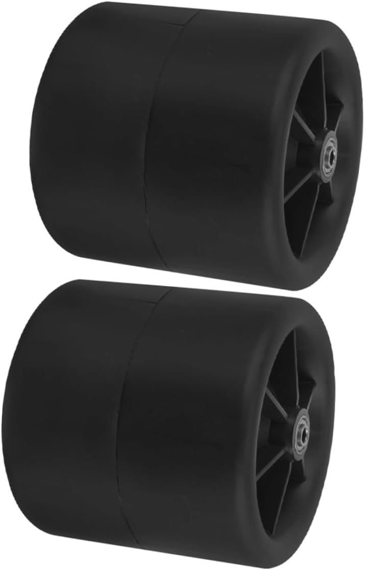 2pcs Garden Stool Wheels for Weeding Portable Garden Seat Accessory Lightweight Rolling Stool Wheels for Gardening Space-Saving Design for