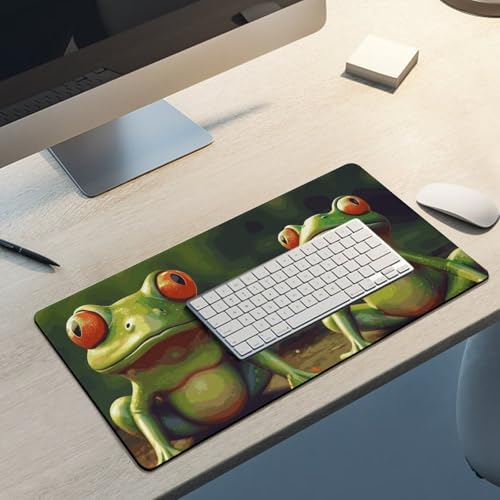 Alfombrilla de Escritorio Grande Frog Desk Pad Antideslizante miniatura 5