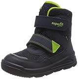 leichte Laufsohle Superfit Jungen MARS warm gefütterte Gore-Tex Schneestiefel, BLAU/GRÜN 8000, 30 EU