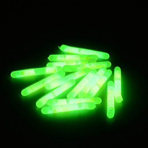 Nbxypeaus 20 / 50Pcs 4.5 * 37mm Pesca del Flotador Fluorescente Lightstick luz de la Noche de Rod Luces Oscuro palillo del Resplandor for la Pesca/Partido B242 (Color : 50pcs) Cover
