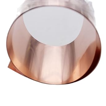 Pure Copper Sheet 1 Meter Long Copper Foil Sheet 0.01mm 0.02mm 0.03mm 0.04mm 0.05mm 0.06mm 0.07mm 0.08mm 0.1mm 0.2mm 0.3mm 0.4mm 0.5mm 0.6mm(0.02mmX100mmX1meter 1pc)