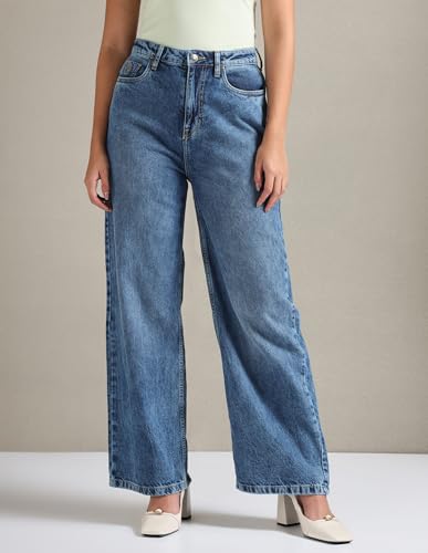 Image of U.S. Polo ASSN. Women's Loose High Rise Jeans