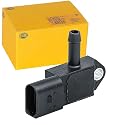 HELLA 6PP 009 409-581 Sensor, Abgasdruck - 3-polig - geschraubt