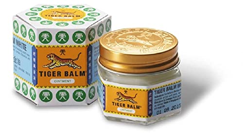 Tiger balm - Baume du tigre blanc - 30 g baume - Soulage et décongestionne