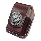 accendino zippo in pelle FAI UN REGALO PERFETTO: questa custodia per accendini è squisitamente realizzata e può essere usata come regalo per i colleghi, fidanzati, famiglia, amici, eccetera.