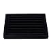 Aramox Velvet Jewelry Display Storage Box Tray Case Organiser, Fashion and Unique Design for Rings, Ear Studs, Home Jewelry Decoration