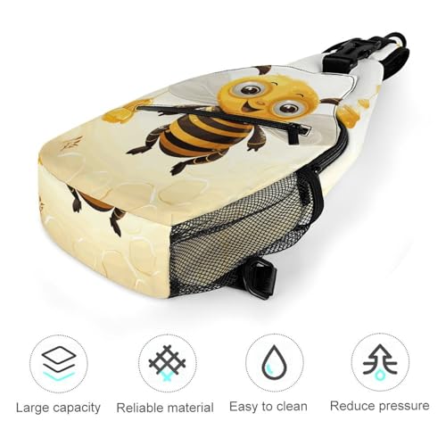Bolso Sling Crossbody Casual para Viaje y Senderismo miniatura 5