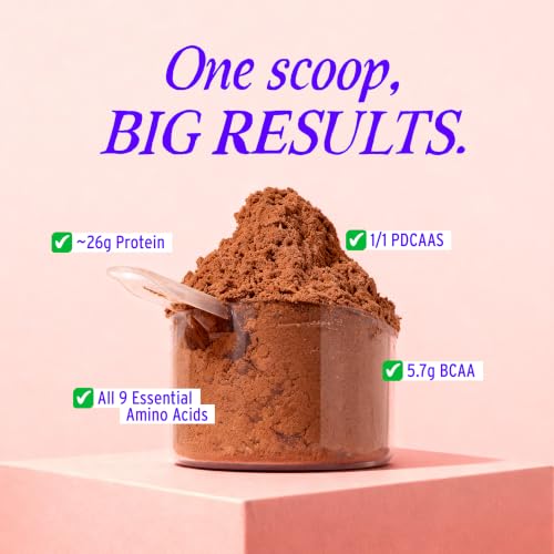 Image of Yogabar Fermented Yeast Protein Powder - Chocolate|26g Complete Protein Supplement|High Absorption, No Bloating, Gut Friendly|PDCASS 1|500g