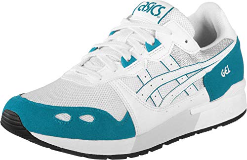 ASICS Gel-Lyte Hommes Blanc/Teal Basket-UK 7 / EU 41.5