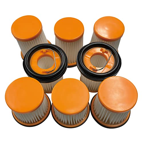 8 Pack Replacements Fabric Vacuum Filters For Shark Ion W1 S87 Cordless Handheld Vacuums Wv200, Wv201, Wv205, Wv220. Replace Part # Xhfwv200 #TOP7