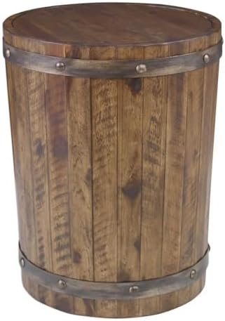 Uttermost Ceylon - 24 inch Wine Barrel Accent Table