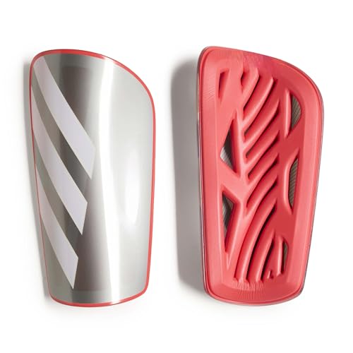 adidas Unisex Tiro SHINGUARD League, Iron met./Lucid Red/White/Zero met., M