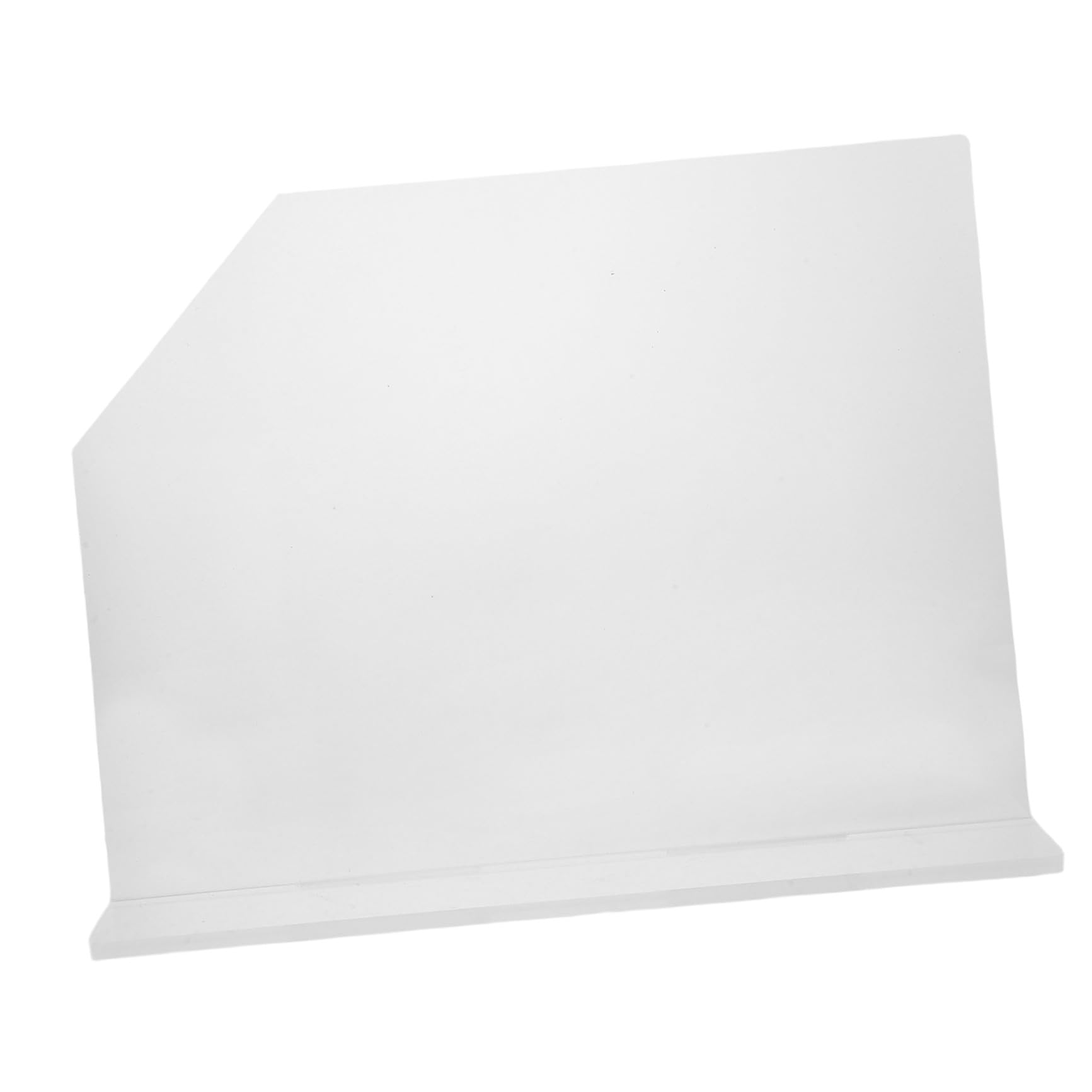 Écran de protection anti-éclaboussures transparent en acrylique lot de 2 plaques pour éviers