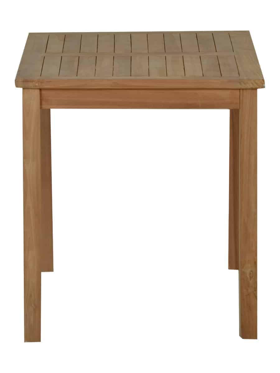 Gartentisch 120x70 cm Gartenmöbel Outdoor Modern Massivholz Teak Honig