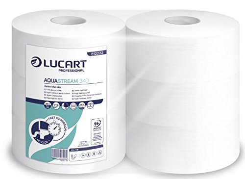 Lucart Cartaigienica Aquastream Mini Jumbo 12 Rotoli