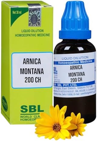 SBL Arnica Montana 200 CH Homeopathic Medicine (30ml) - Set of 1 Bottle