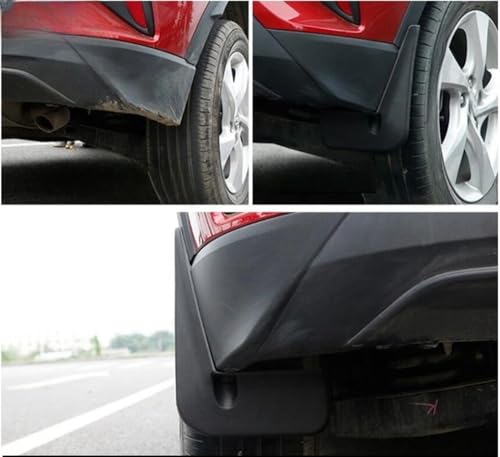 Guardabarros traseros para C-HR 2016-2021 y protectores de guardabarros de coche 3