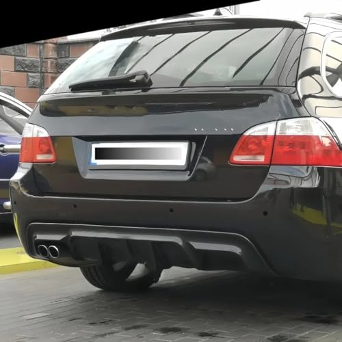 Difusor trasero para BMW Serie 5 E60 E61 MPack con luz integrada estilo MP 5