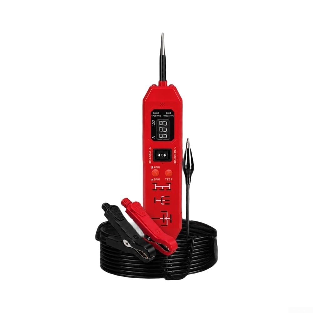 Automotive Circuit Tester 4/5-Pin für relais LED-Licht Automotive(red)