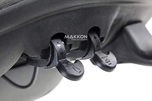 Cadeira Escritório Preta MK-50A - Makkon