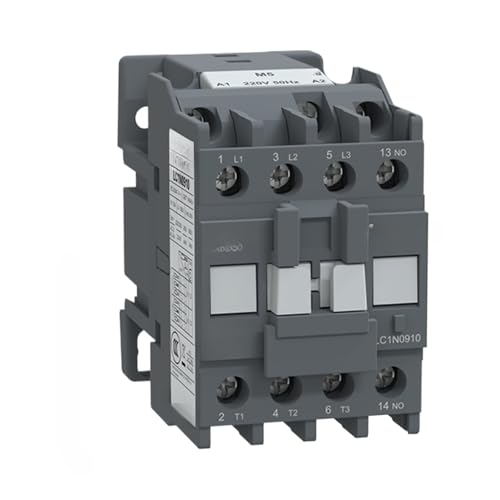 Contacteur AC LC1N0910 9A 380V 1NO pour commande de moteur triphasé
