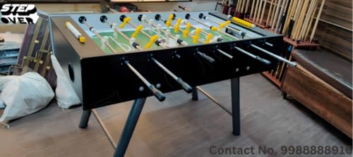 Image of STEP OVER Professional KickMaster Pro Foosball Table Official Competition for Adults, Strong Sturdy Built for Aggressive Games in Clubs, Offices and co-Working (2026 Edition)