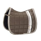 eskadron big square grün - Baumwoll-Obermaterial und Baumwoll Waffelpiqué Unterseite - Voluminöse Steppung - Beidseitige Glossy Vertikalstreifen mit rundem Heritage Emblem - dreifache Kordeln auf Glossy Einfass - Formen: PD, DL, VS