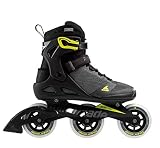 Rollerblade MACROBLADE 100 3WD 265 - Pattini in linea, unisex adulto, colore: antracite/giallo fluo