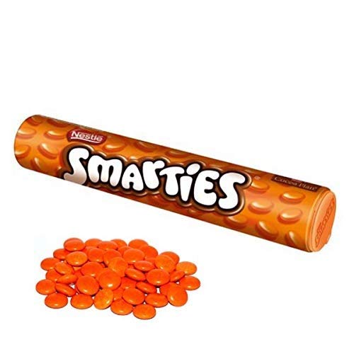 Smarties orange - sei tubi maxi gusto arancia