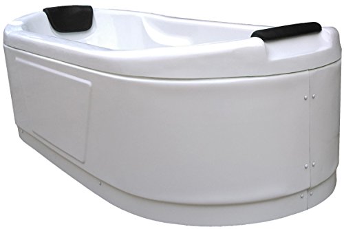 Image of MADONNA Intimate 6 ft Freestanding Acrylic Bath Tub (White)