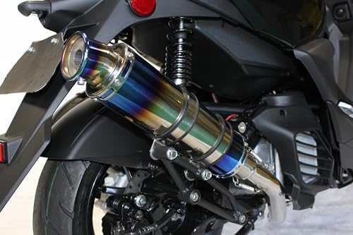 シグナス グリファス マフラー 8BJ-SEJ4J NMAX125 NMAX155 SEG6J SG66J SSB ステンレス ブルーカラーマフラー アップタイプ バイクパーツ フルエキ カスタム パーツ ドレスアップ 交換 社外品 HMS 201-047
