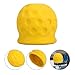 X AUTOHAUX Universal Trailer Hitch Ball Cover Waterproof Dustproof 50mm ID Yellow for Car Truck RV Boat