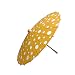 Quasimoon 32" Orange Polka Dot Paper Parasol Umbrella by PaperLanternStore