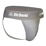 McDavid 3300 Teen Performance Supporter with Flex Cup, Grey, Large