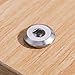 Glvaner M6-1.0 x 60mm Binding Screws Furniure Screws, Connection Bolt, Flat Round Head Socket Head Cap Screws, 304 Stainless Steel 18-8 Full Thread, 20 pcs