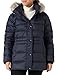 Produktbild Tommy Hilfiger Damen CRV Th ESS Tyra Down JKT Fur WW0WW29699 Daunenjacken, Blau (Desert Sky), 48