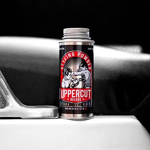 Uppercut Deluxe Hair Styling Powder, Easy ApplicationPower to Add Texture and Volume, Light Flexible Hold and Natural Matte Finish 20g
