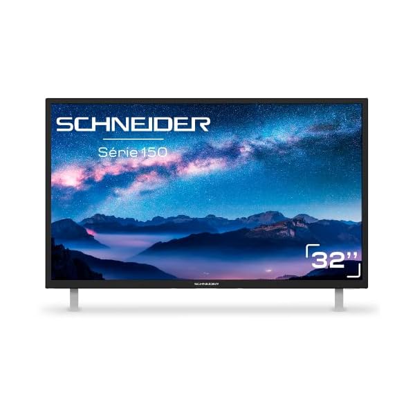 SCHNEIDER-32SC150P-TV-LED-32-HD-1366x768p-HDMI-USB-20-Sintonizador-DVB-T-Negro SCHNEIDER-32SC150P-TV-LED-32-HD-1366x768p-HDMI-USB-20-Sintonizador-DVB-T-Negro