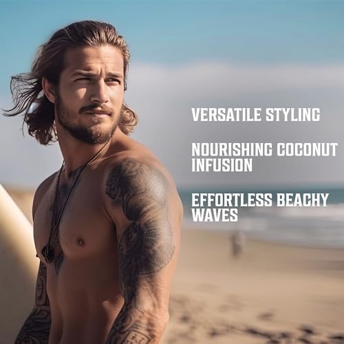 Viking Revolution VRCOSSHS Coconut Sea Salt Spray For Hair Men - Hair Texturizing Spray With Kelp, Aloe Vera & Red Algae Extract thumb #2