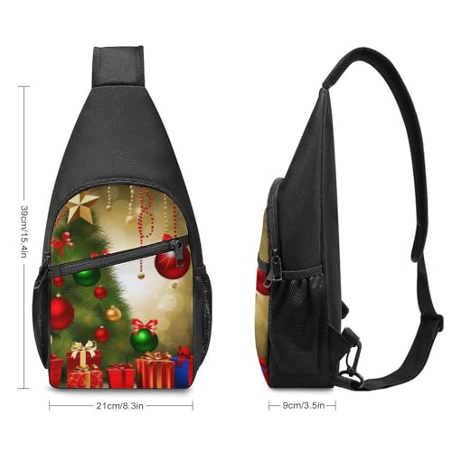 Mochila tipo sling blanca con diseño de dibujos animados miniatura 2