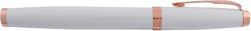 Copper Crest Roller Ball Pen [White]