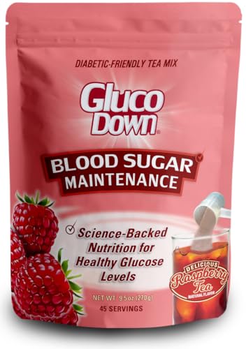 Glucodown Raspberry Tea Mix