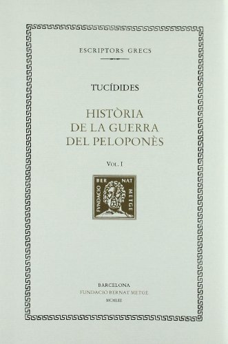 Història de la Guerra del Peloponnès, vol. I: llibre I